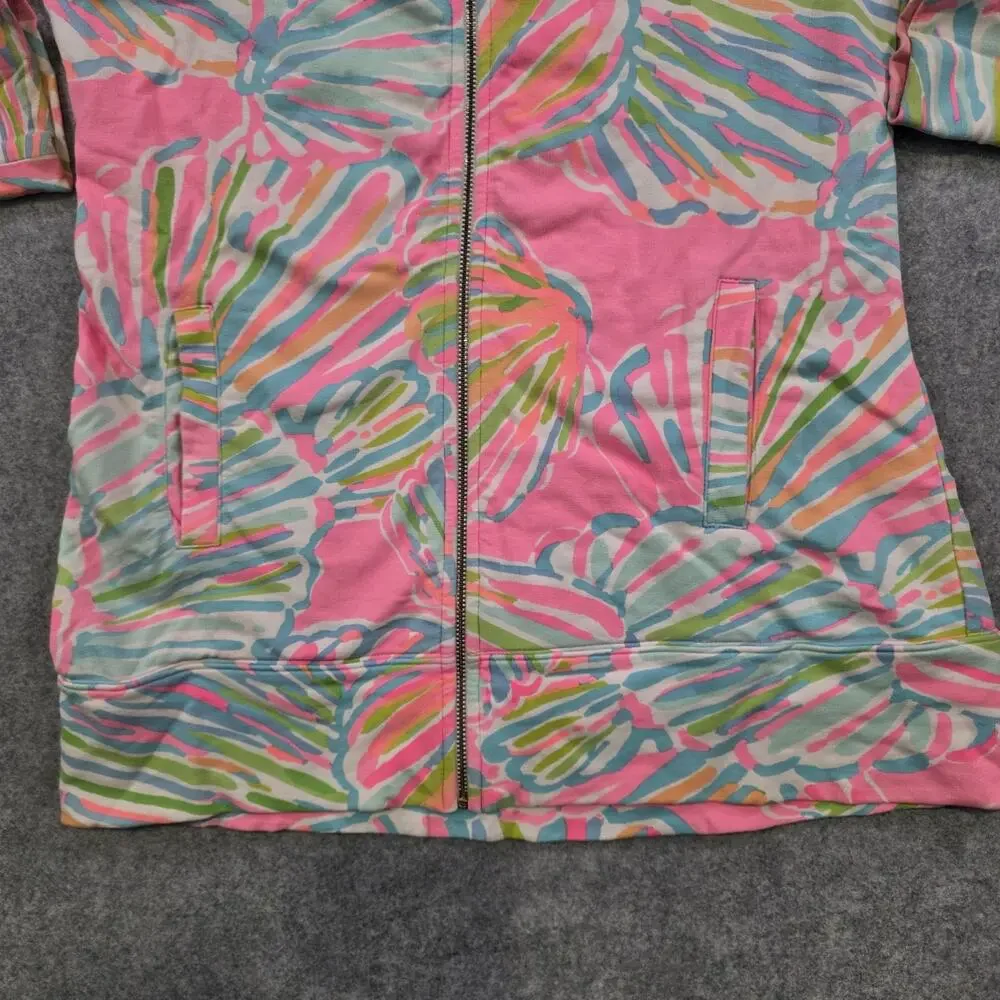 Lilly Pulitzer Shellabrate Jacket Womens XS Shell Full Zip‎ Lightweight Tropical
